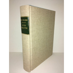 Georges le Sidaner dédicace A LA VOLETTE éd René RELIURE