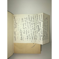 Georges le Sidaner dédicace A LA VOLETTE éd René RELIURE