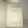 LE LIVRE DE MONSIEUR illustré Francois Letourneur num BB7B