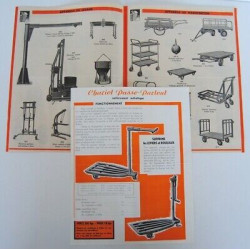 Anciennes Pubs a BAUD à Lyon Appareils de Levage et Manutention Palans