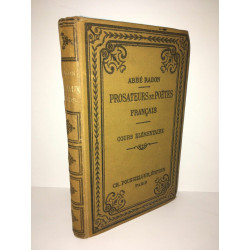 Ragon MORCEAUX CHOISIS PROSATEURS POETES FRANCAIS cours élémentaire