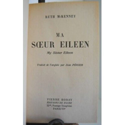 MA SOEUR EILEEN éditions de Flore Reliure
