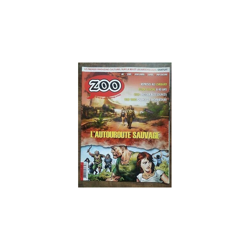 Zoo Nº 57 L'autouroute Sauvage mai juin 2015