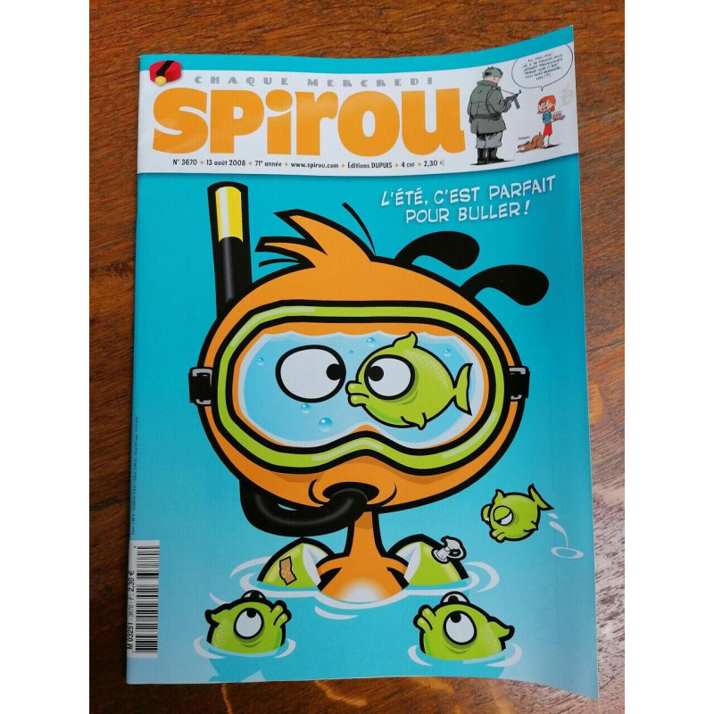Spirou n3670 L'été c'est parfait pour buller