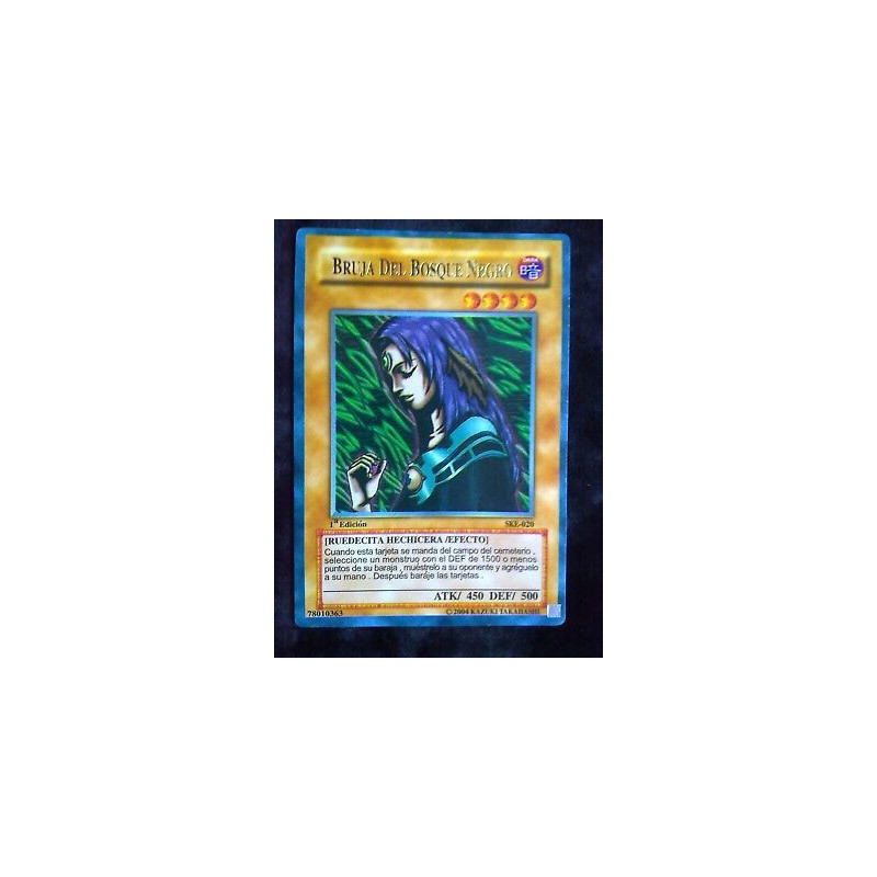 Bruja del Bosque Negro SKE-020 Yu-Gi-Oh
