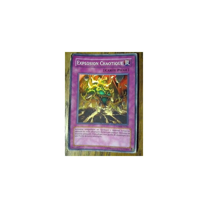 Explosion Chaotique GX04-FR003 Yu-Gi-Oh