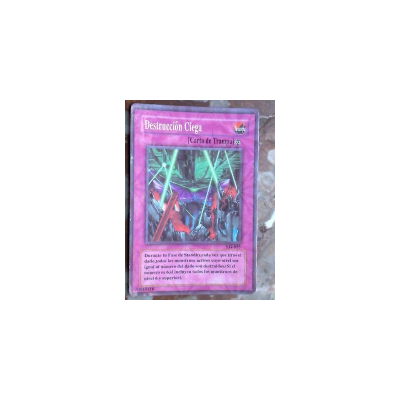 Destruccion Ciega SJ2-053 YU-GI-OH
