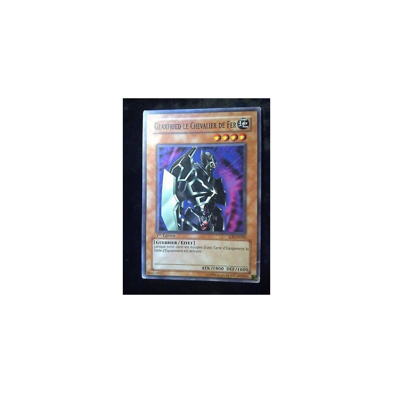 Gearfriend Le Chevalier de Fer SD5-FR005 Yu-Gi-Oh