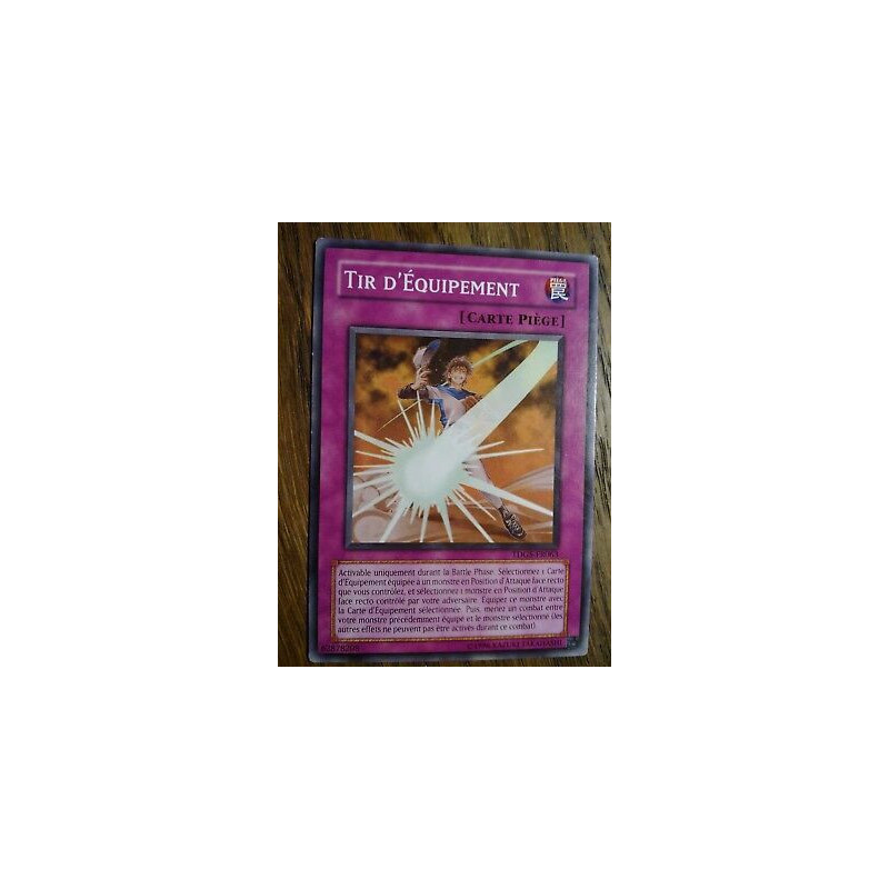 Tir d'équipement TDGS-FR063 Yu-Gi-Oh
