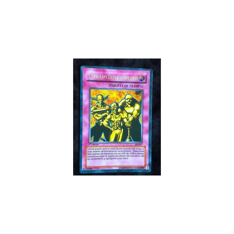 Soldado Suplementario SYE-047 Yu-Gi-Oh