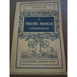 Edmond sée le théâtre français contemporain Armand Colin