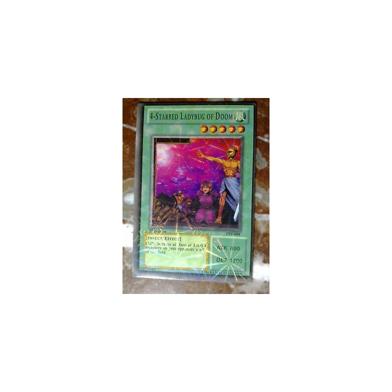 4-Starred Ladybug of Doom PSV-088 Yu-Gi-Oh