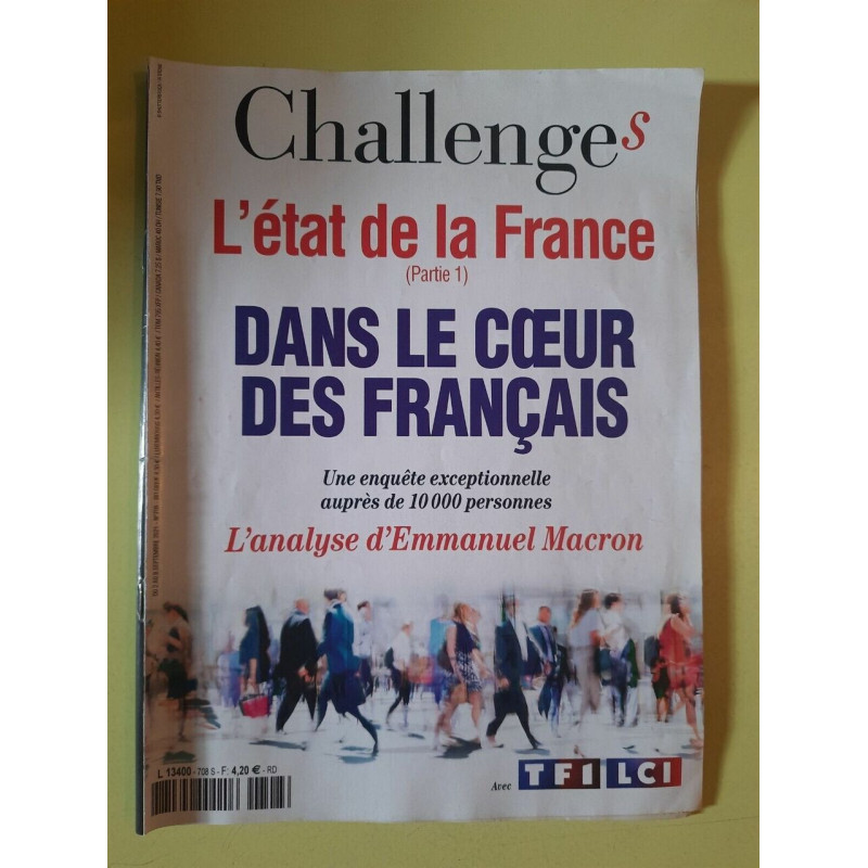 Challenges Nº708 - l'état de La France Partie 1 Septembre 2021