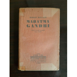 Romain Rolland Mahatma Gandhi Librairie 1928