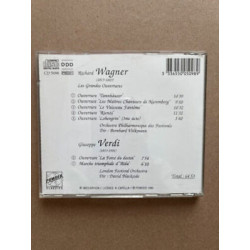 Wagner - Les grandes ouvertures Verdi Ouvertures CD