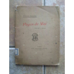 Páginas De Mai recueil Poemas autografiado