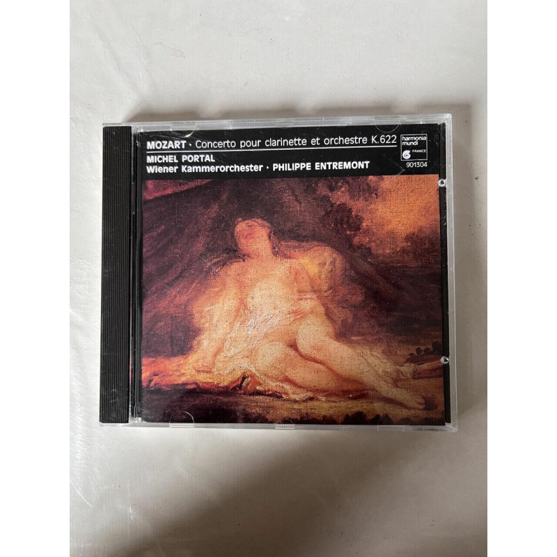 mozart Concerto pour clarinette et orchestre - Michel portal CD
