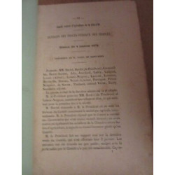 Journal d'Agriculture de la côte d'or 5 tomes 4 vol 1874 1er trim 1875