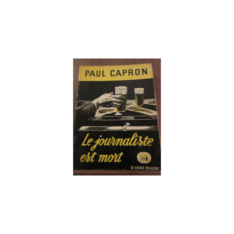le journaliste est mort le Livre Plastic n15