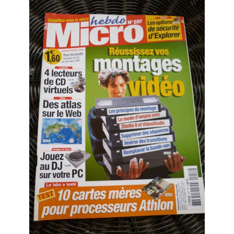 HEBDO MICRO n257 20 mars 2003