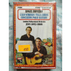 Angel Romero Lalo Schifrin Villa-Lobos Concertos guitar Cassette...
