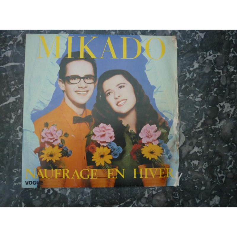 mikado Naufrage en hiver-l'exotisme 45t Vogue VG 108-échantillon...