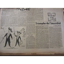 Les Lettres Françaises n43 17 Février 1945 paulhan peynet effel aragon