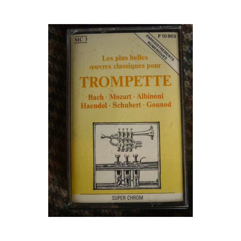 FLORILEGE de la MUSIQUE CLASSIQUE TROMPETTE Cassette Audio-K7 MCS...