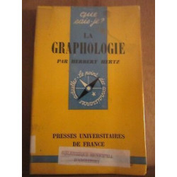 Herbert hertz la graphologie Que sais je n256