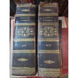 Biographie universelle ou dictionnaire historique Tomes I V Furne 1833