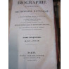 Biographie universelle ou dictionnaire historique Tomes I V Furne 1833