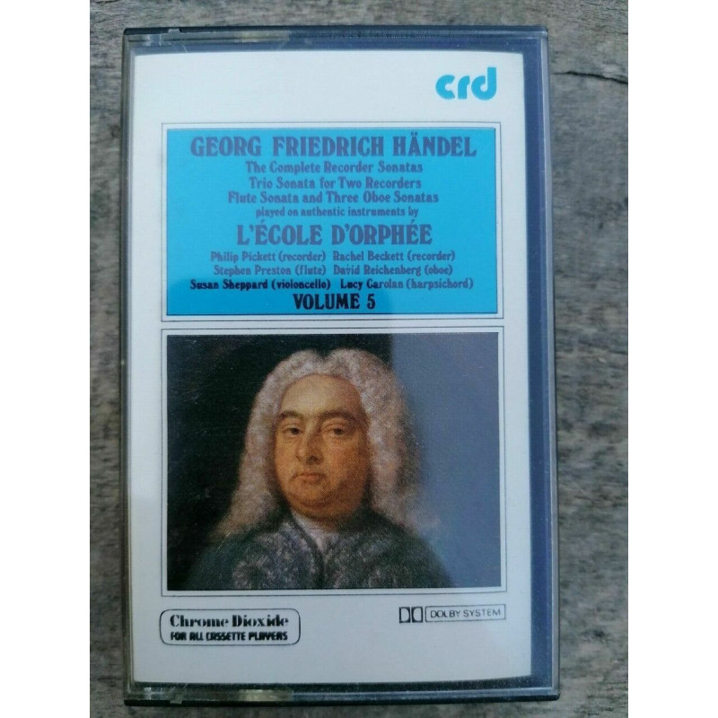 Händel Vol.5 L'école d'Orphée Cassette CRDC 4077