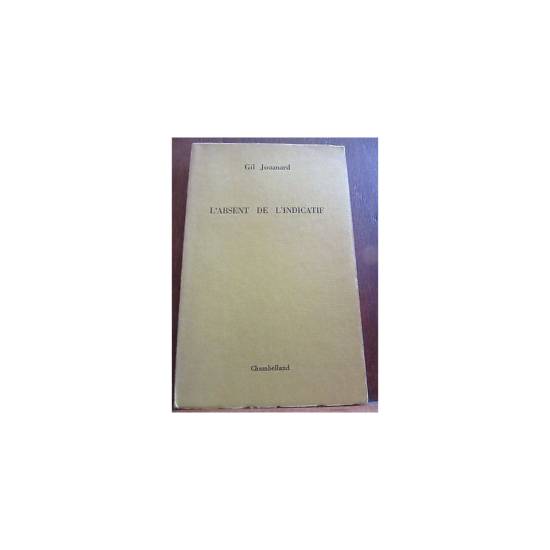 L'Absent de l'indicatif
