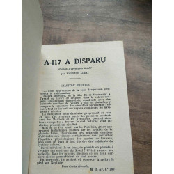 Mon Roman d'aventures a 117 a disparu -