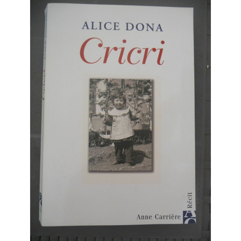 Alice dona cricri Anne carrière
