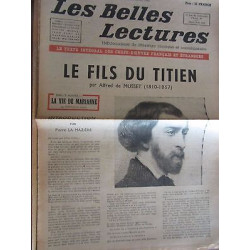 Les Belles Lectures n59 du 16 au 22 Avril 1947 musset Le Fils du...