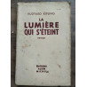 La lumière qui s'éteint Albin michel