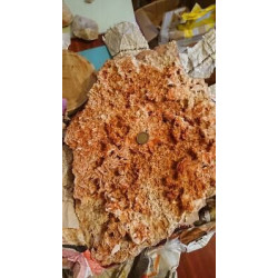 Très belle Vanadinite sur barytine mibladen 40 cm x 30 cm 10kg