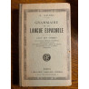 a galban Grammaire de la langue espagnole