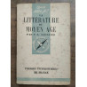 saulnier La littérature du moyen âge Que sais je puf