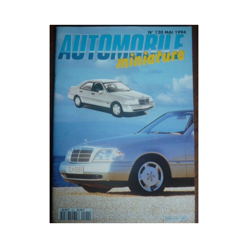 Automobile miniature n120 mai 1994 modélisme