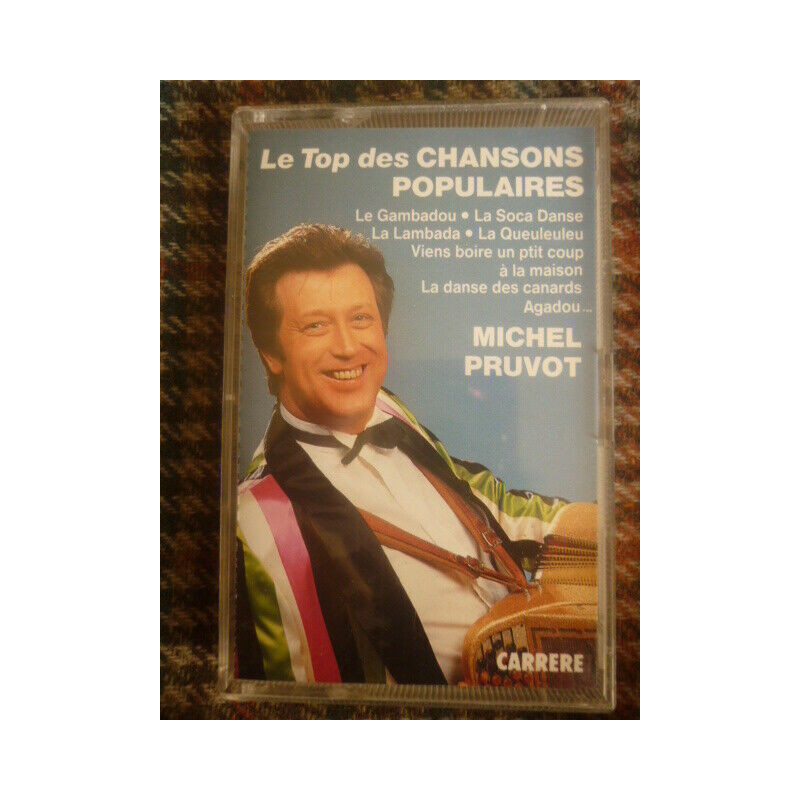LE TOP DES CHANSONS POPULAIRES MICHEL PRUVOT Cassette Audio-K7...