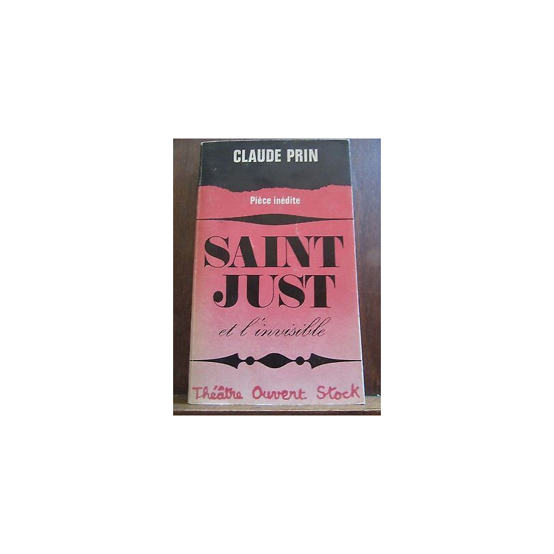 Claude prin saint just et l'invisible Théâtre ouvert Stock