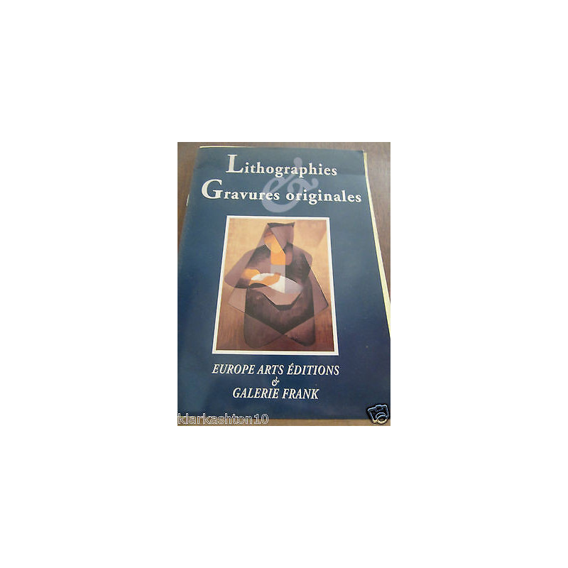 Lithographies Gravures originales Europe Arts