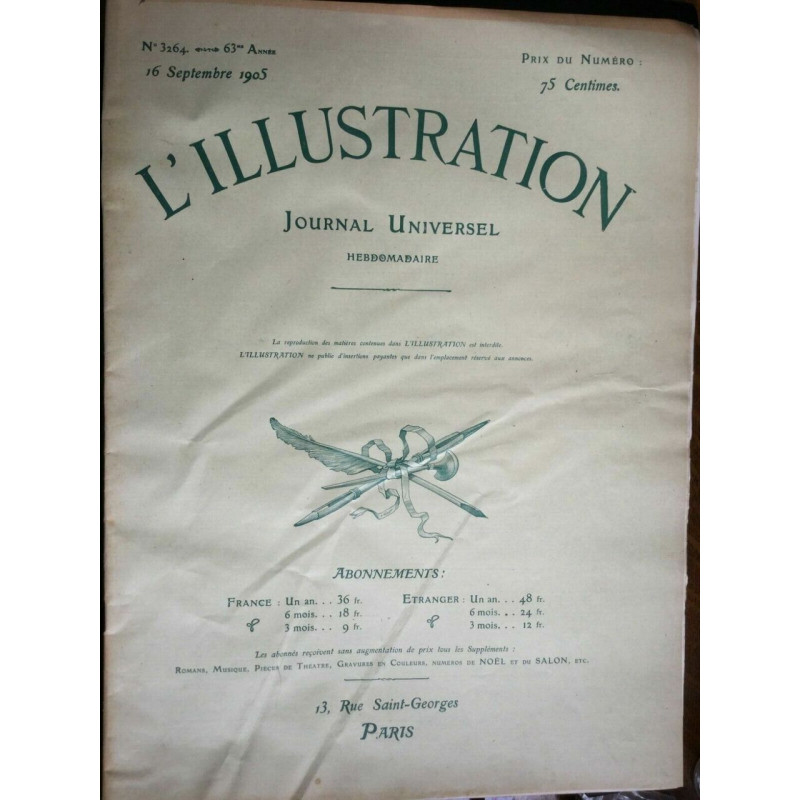 journal Universel N 3264 63 année 16 Septembre 1916