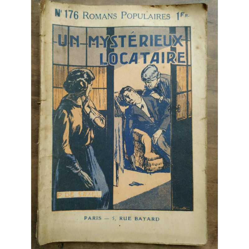 p de saxel Un mystérieux locataire Romans populaires n176