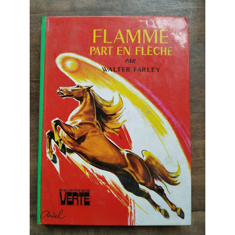 Flamme part en flèche Bibliothèque verte