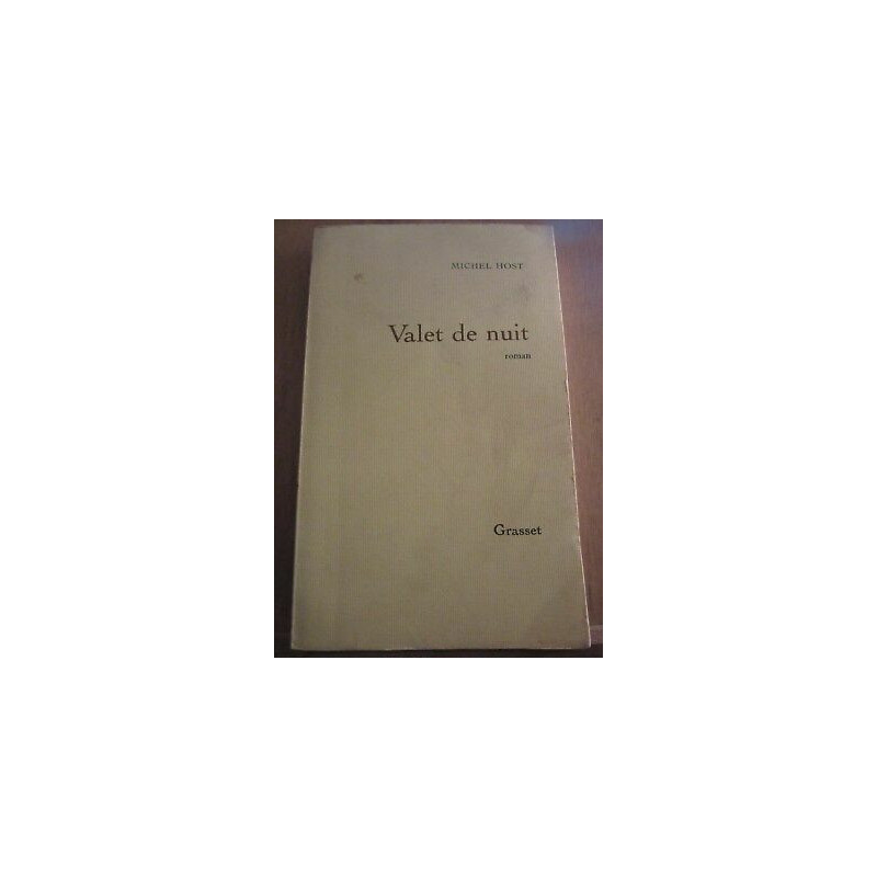 Valet de nuit grasset