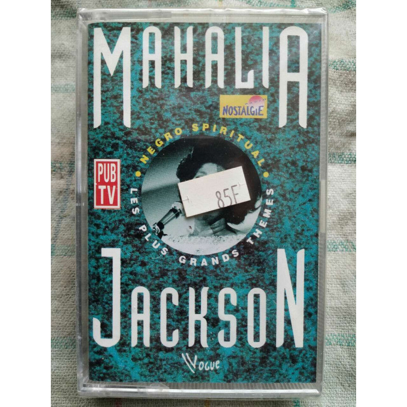 Mahalia Jackson Negro Spiritual Cassette Audio-K7 NEUVE SOUS BLISTER