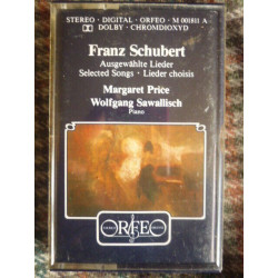 Franz Schubert Lieder choisis-Margaret Price-Sawallisch Cassette...